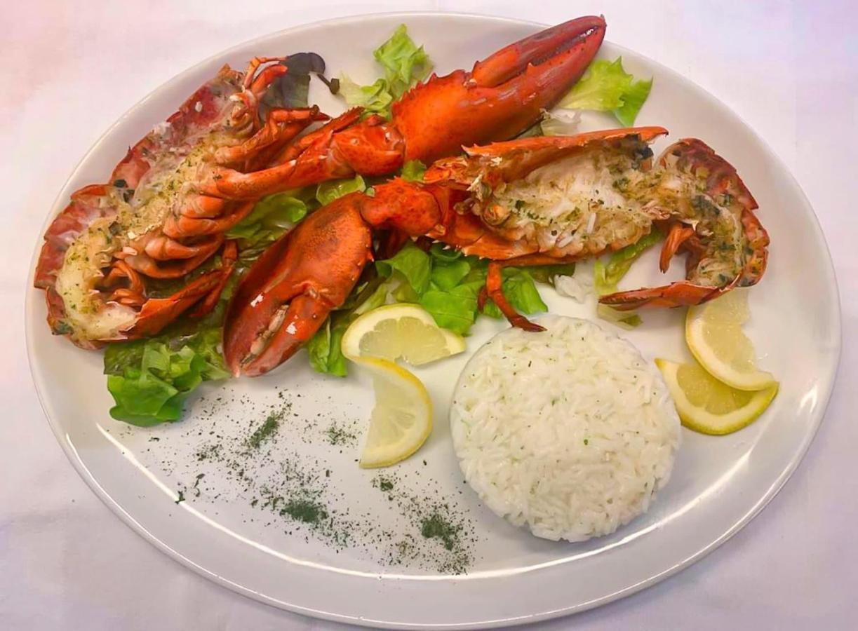 Отель Ristorante Della Stazione Тегна Экстерьер фото