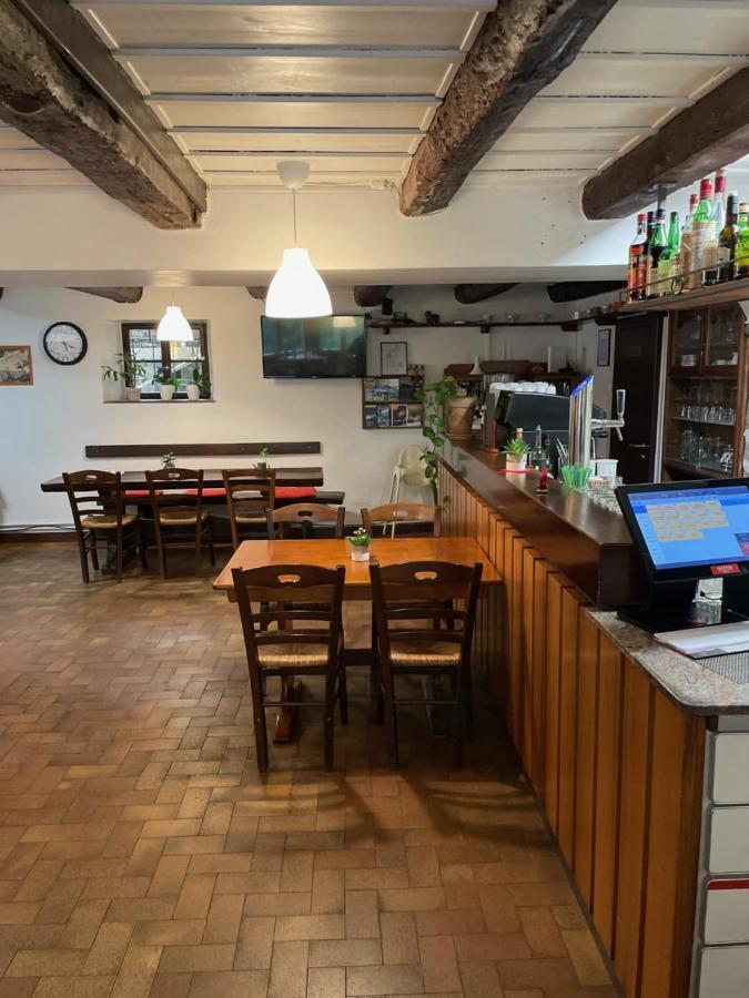 Отель Ristorante Della Stazione Тегна Экстерьер фото