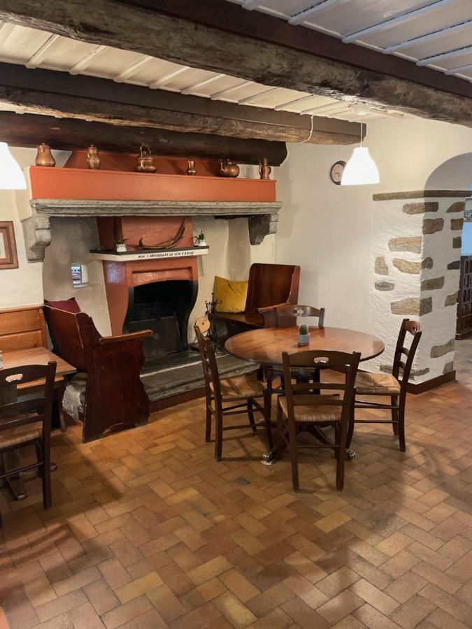 Отель Ristorante Della Stazione Тегна Экстерьер фото